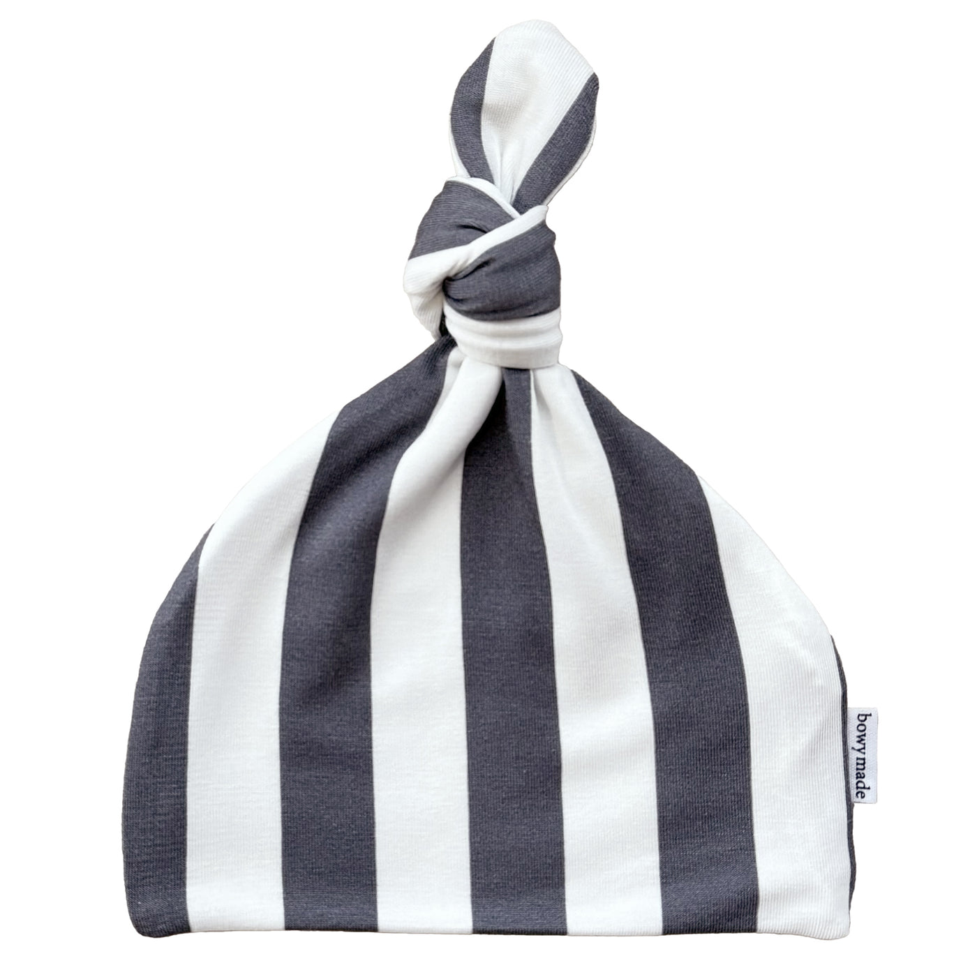 Top Knot Beanie - Slate Stripe (12 pack)