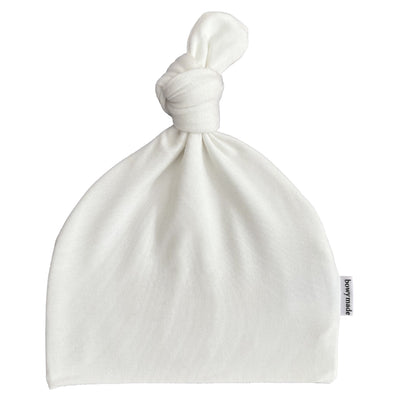 Top Knot Beanie - Vanilla (12 pack)